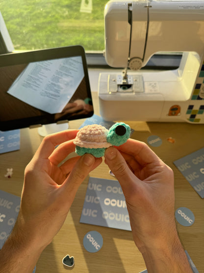 Handmade turtle plushie