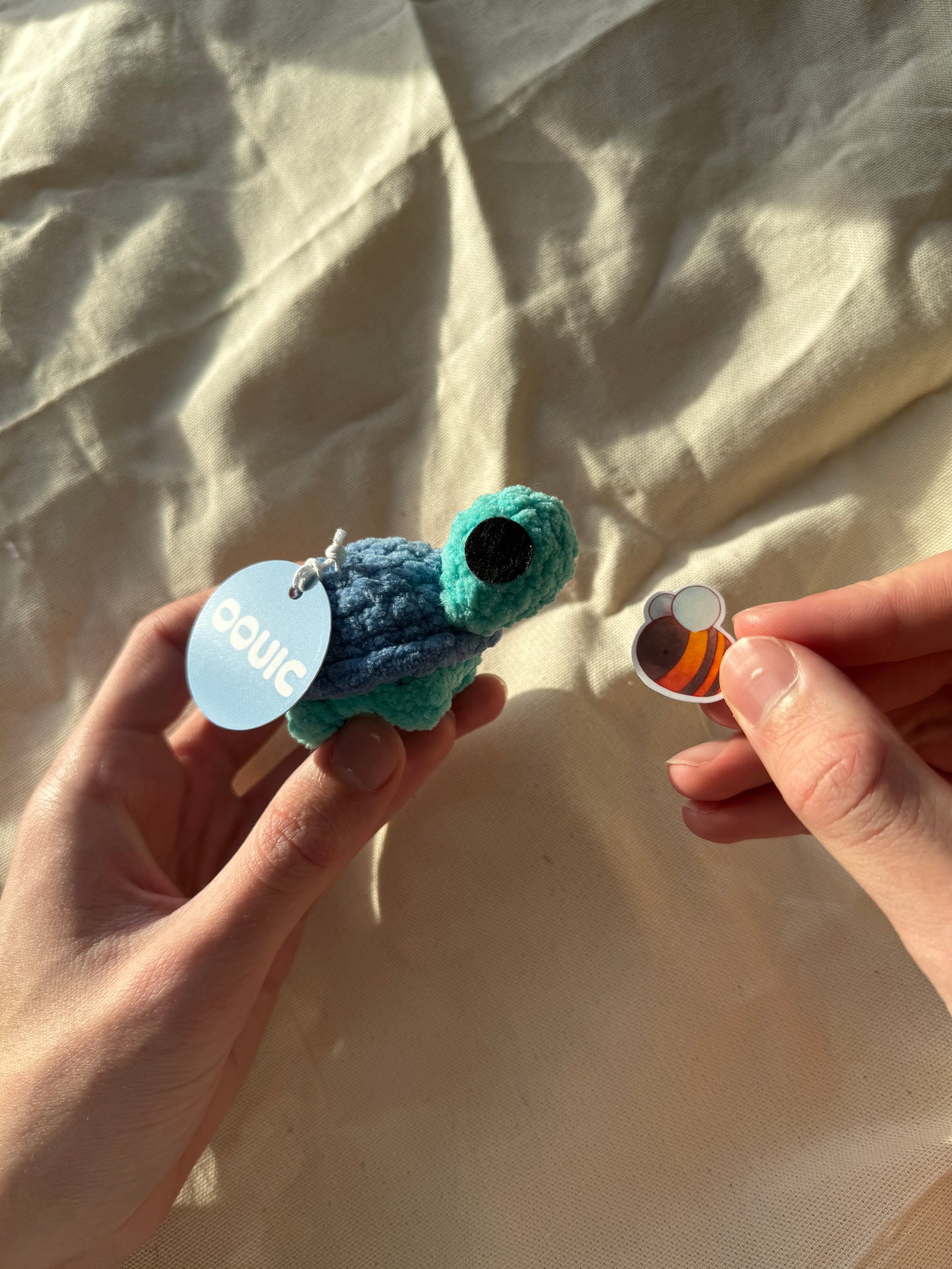 Handmade turtle plushie