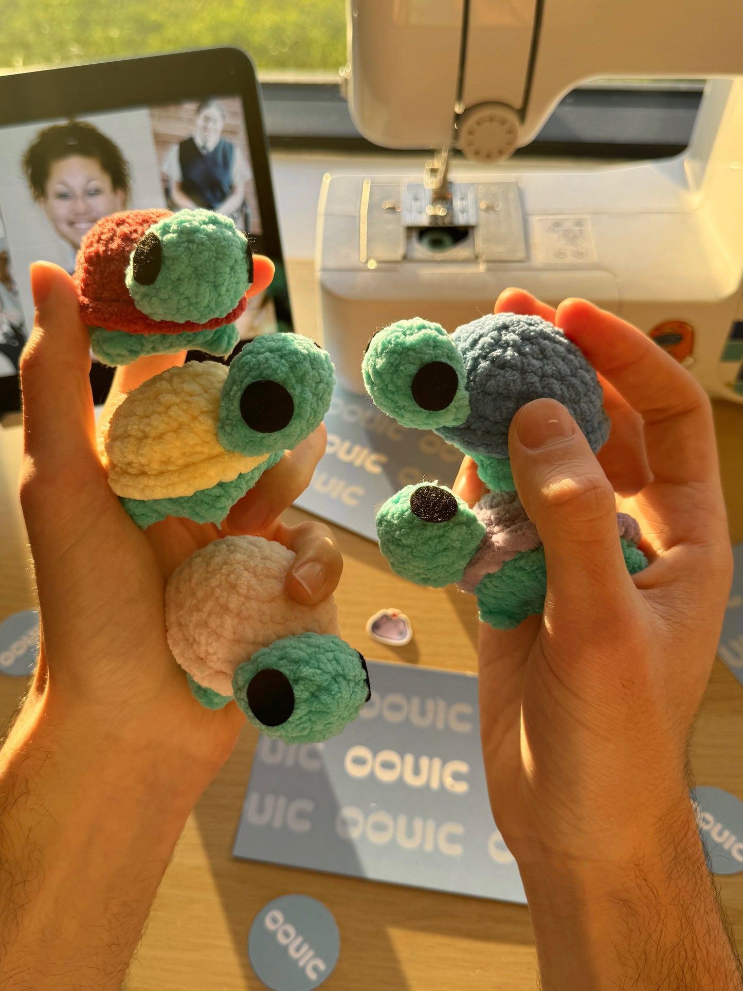 Handmade turtle plushie