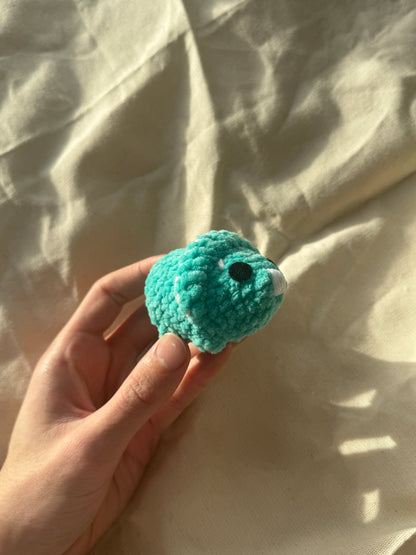 Handmade dinosaur plushie