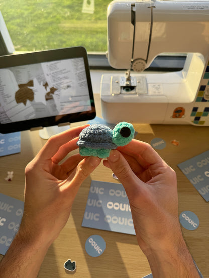 Handmade turtle plushie