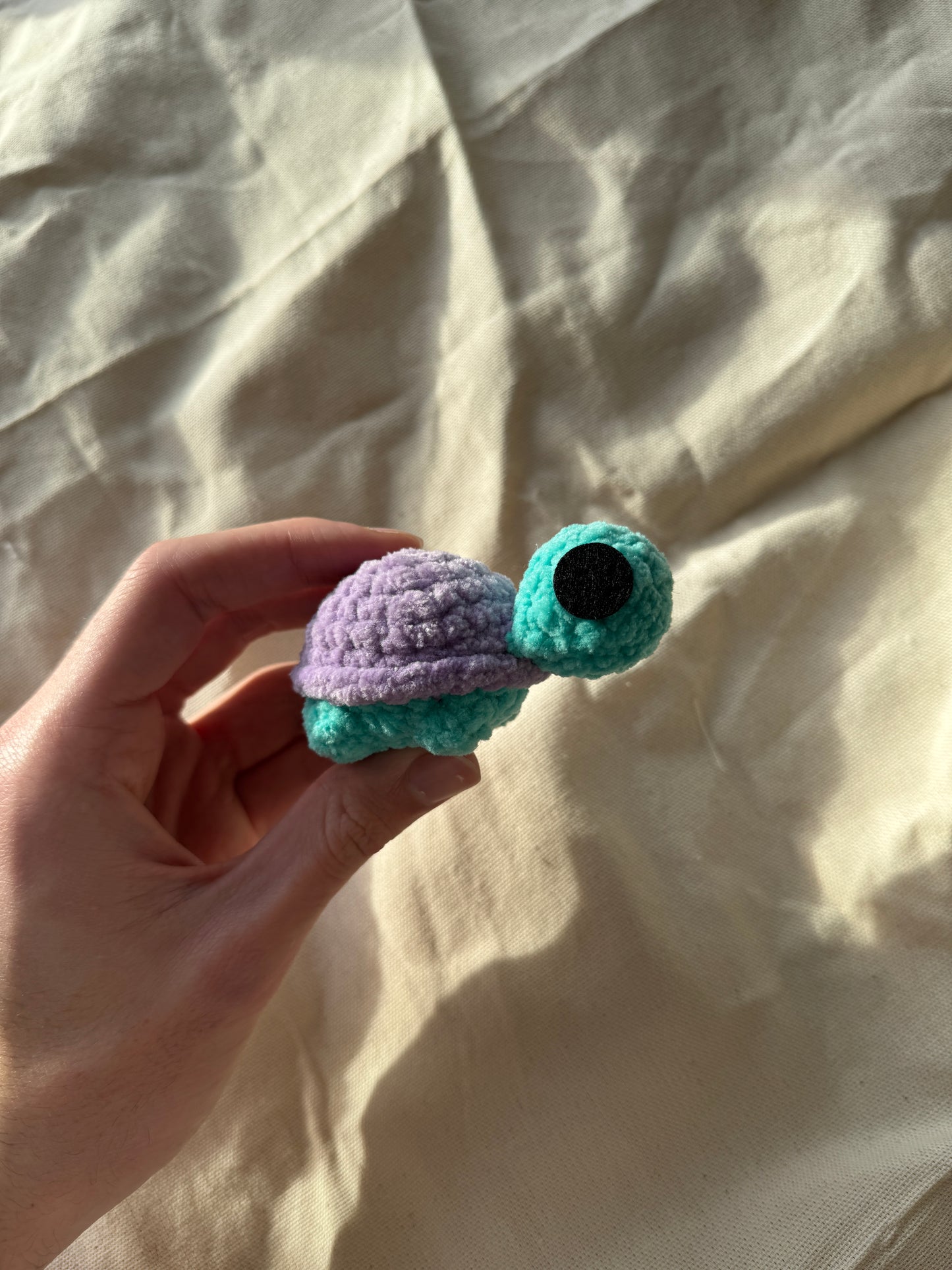 Handmade turtle plushie