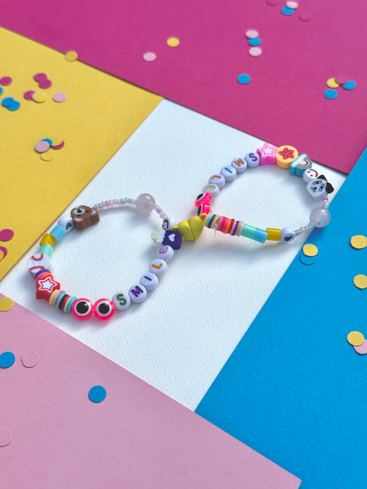 Bracelets by Georgia - magnetic heart friendship bracelets - 2 bracelets (kids bracelets)