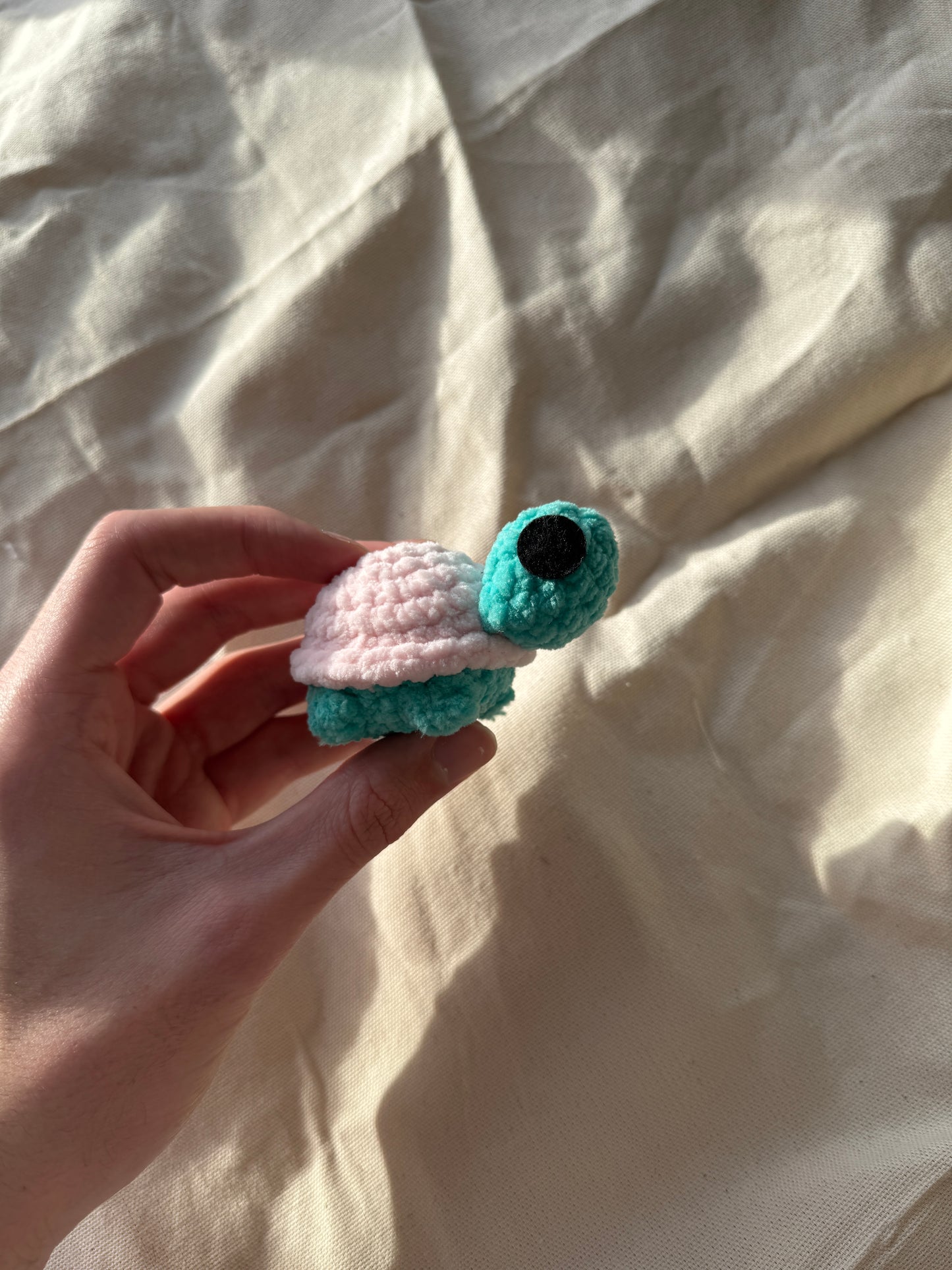 Handmade turtle plushie