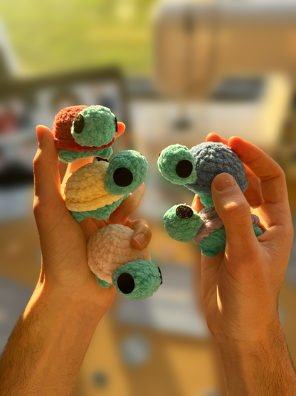 Handmade turtle plushie