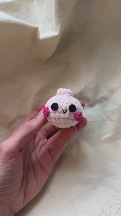 Handmade dumpling plushie