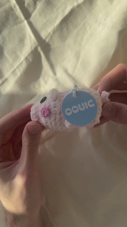 Handmade pig plushie